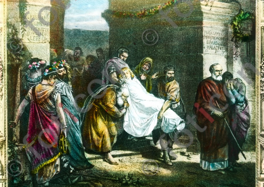 Christliche Bestattung in der Antike | Christian funeral in antiquity (simon-107-001.jpg)